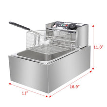 Load image into Gallery viewer, Commercial Basket Restaurant Electric Countertop Deep Fryer (LW220)
