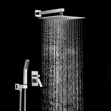 Load image into Gallery viewer, Brushed Nickel Complete Shower System With Rough-In Valve
