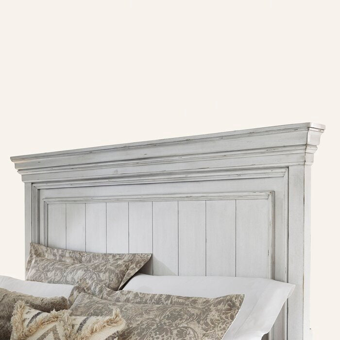 Queen White Conard Panel Headboard (485MM)