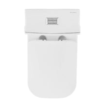 Load image into Gallery viewer, 15&quot; White Concorde Dual-Flush Square One-Piece Toilet
