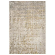 Load image into Gallery viewer, Connie Abstract Area Rug in Cream/Gold 3&#39; x 5&#39;
