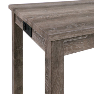 36'' H X 60'' W X 20'' D Connor Console Table and Stool Set