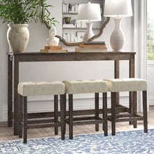 Load image into Gallery viewer, Connor 60&#39;&#39; Console Table and Stool Set
