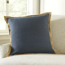 Load image into Gallery viewer, Pewter Constantine Square Pillow Cover 22" x 22" (SET OF 4)

