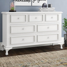 Load image into Gallery viewer, White Consuelo 7 Drawer Double Dresser
