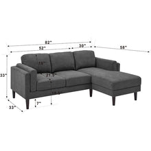 Load image into Gallery viewer, Conwell 82&quot; Wide right Hand Facing Sofa &amp; Chaise 4167RR
