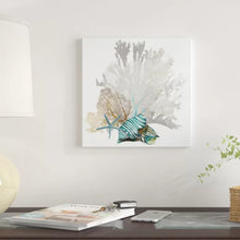 Load image into Gallery viewer, 18&quot; H x 18&quot; W x 0.75&quot; D Coral IV by Aimee Wilson - Unframed Gallery-Wrapped Canvas Giclée on Canvas
