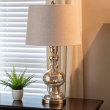 Load image into Gallery viewer, Corby Standard Table Lamp Silver 3007RR
