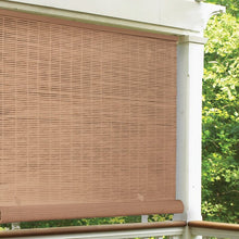 Load image into Gallery viewer, Cord Free Semi-Sheer Outdoor Roll-Up Shade #9654
