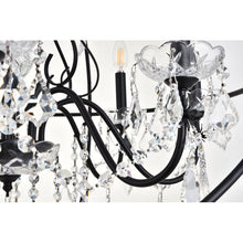 Load image into Gallery viewer, Black Cordelia 24 - Light Chandelier
