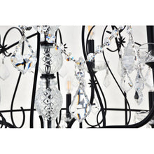 Load image into Gallery viewer, Black Cordelia 24 - Light Chandelier
