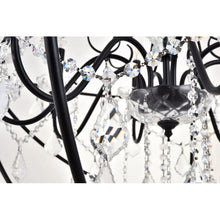 Load image into Gallery viewer, Black Cordelia 24 - Light Chandelier
