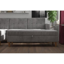 Load image into Gallery viewer, Cordell Storage Ottoman, 51&quot; Wide
