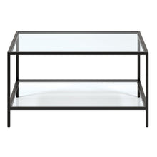 Load image into Gallery viewer, Corderia 32&quot; Square Coffee Table With Glass Shelf
