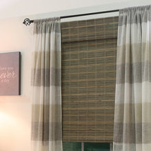 Load image into Gallery viewer, Driftwood Cordless Matchstick Semi-Sheer Roman Shade(Set of 2) 7266
