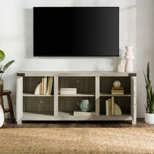 Load image into Gallery viewer, Stone Gray Coridon TV Stand for TVs up to 65&quot;
