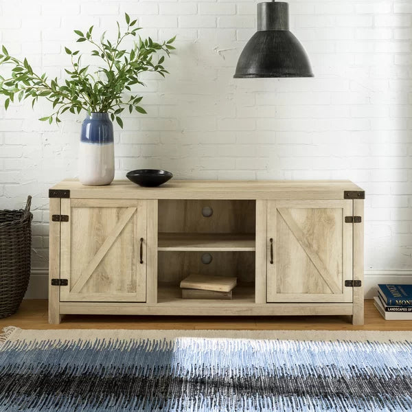 White Oak Coridon TV Stand for TVs up to 65