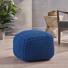 Load image into Gallery viewer, Corin 20.5&#39;&#39; Wide Square Pouf Ottoman
