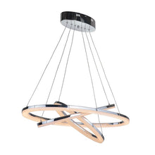 Load image into Gallery viewer, Corinna 3-Light LED  Unique / Statement Geometric Chandelier 1591AH
