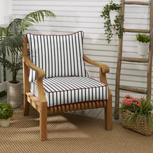 Load image into Gallery viewer, Corley Birch Lane™ Outdoor Seat/Back Cushion 23&#39;&#39; W x 25&#39;&#39; D with Piping
