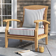 Load image into Gallery viewer, Corley Birch Lane™ Outdoor Seat/Back Cushion 23&#39;&#39; W x 25&#39;&#39; D with Piping
