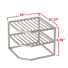 Load image into Gallery viewer, Corner Kitchen Cabinet Organizer Shelving Rack 3065AH
