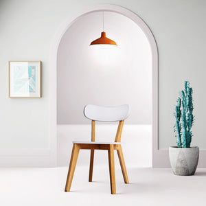 White Corrinne Side Chair - Set of 2 (SB186)
