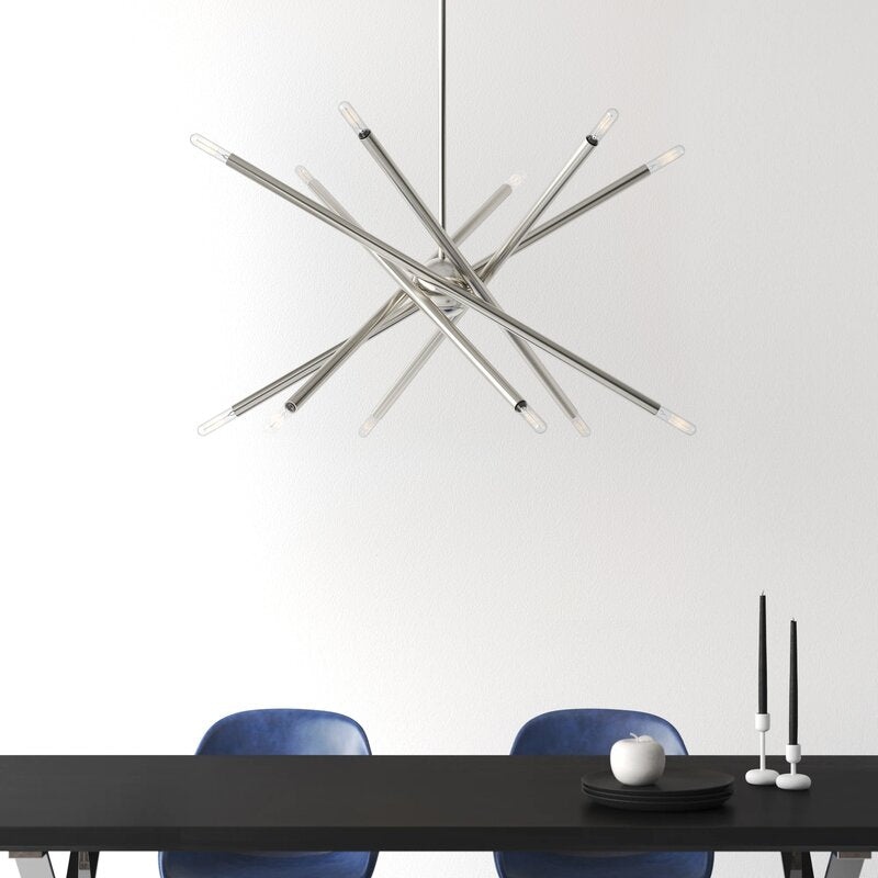 Cortes 12 - Light Sputnik  Modern Linear Chandelier MRM2065