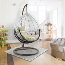 Load image into Gallery viewer, Cortinas Patio Wicker Plastic Tear Drop Swing Chair 1502AH ( 2 boxes)
