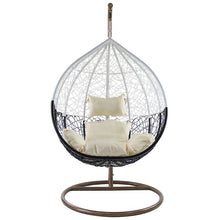 Load image into Gallery viewer, Cortinas Patio Wicker Plastic Tear Drop Swing Chair 1502AH ( 2 boxes)
