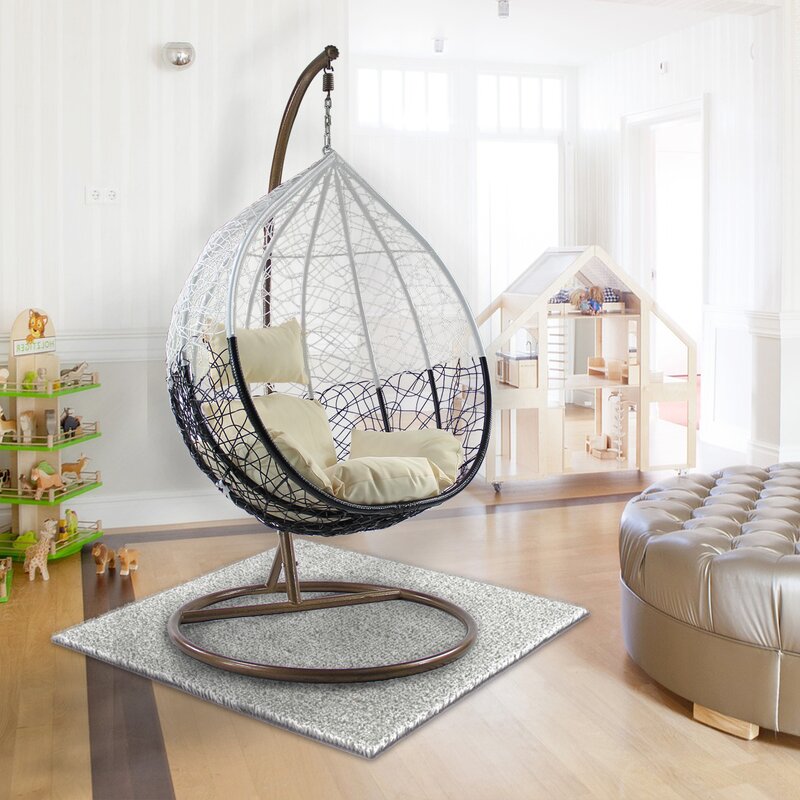 Cortinas Patio Wicker Plastic Tear Drop Swing Chair 1502AH ( 2 boxes)