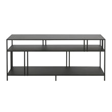 Load image into Gallery viewer, Cortland TV Stand - Blackened Bronze/Metal
