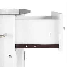 Load image into Gallery viewer, Cortland 42&#39;&#39; Wide Rolling Kitchen Island with Solid Wood Top
