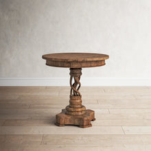 Load image into Gallery viewer, Corwith 30&#39;&#39; Tall Solid Wood Pedestal End Table
