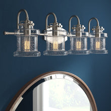 Load image into Gallery viewer, Cory 4 - Light Dimmable Brushed Nickel Vanity Light MRM3543
