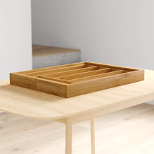 Load image into Gallery viewer, Cory Adjustable Flatware &amp; Kitchen Utensils Drawer Organizer
