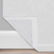 Load image into Gallery viewer, Cory Max Blackout Rod Pocket Single Curtain Panel White (Set of 2) 710ND
