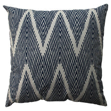 Load image into Gallery viewer, Cotton Chevron Throw Pillow (Set of 2) #AD49
