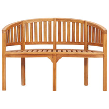 Load image into Gallery viewer, 33.86&#39;&#39; H X 47.24&#39;&#39; W X 20.47&#39;&#39; D Cottrell Teak Garden Bench

