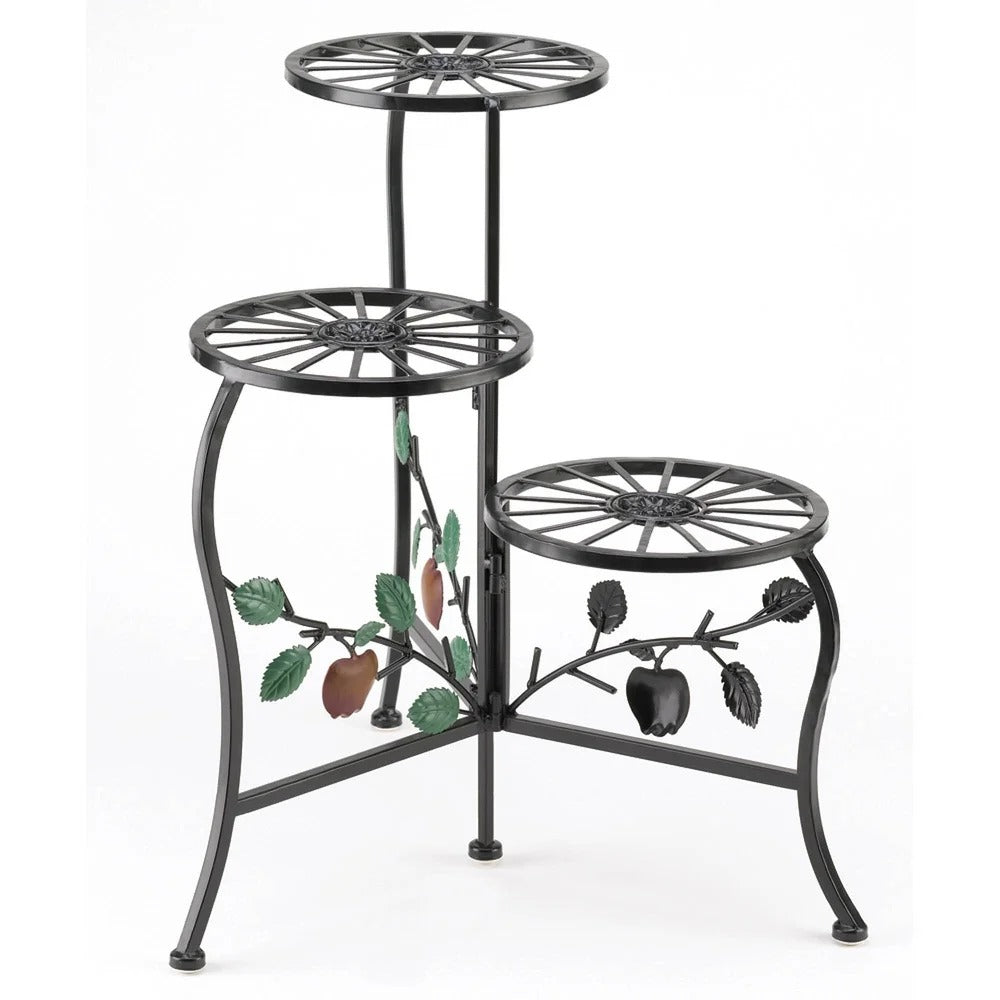 Country Apple Plant Stand 19.25x15.5x19.75