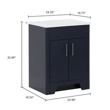 Load image into Gallery viewer, Cousar 24&quot; Single Bathroom Vanity Set
