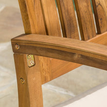 Load image into Gallery viewer, AS IS - Coyne Acacia Rocking Chair with Cushion (Set of 2) #AD277
