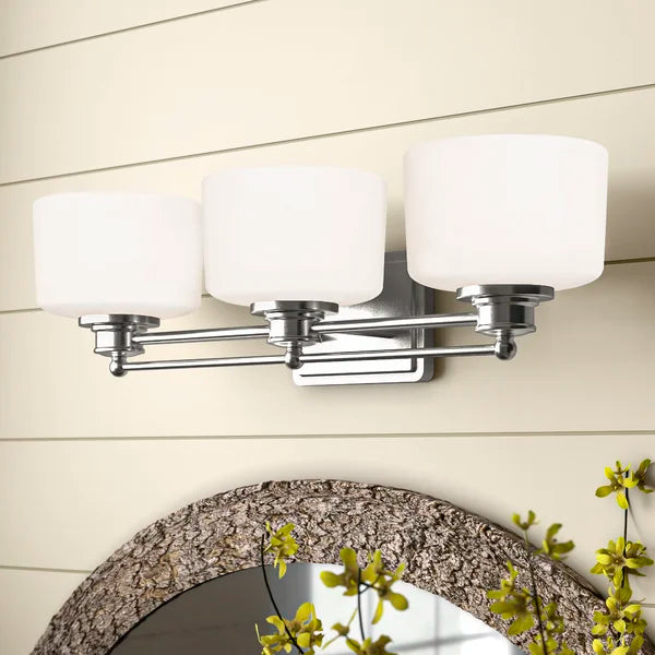 Craig 3 - Light Dimmable Polished Chrome Vanity Light