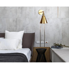 Load image into Gallery viewer, Crampton 1 - Light Gold Swing Arm
