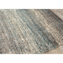 Load image into Gallery viewer, Bunderberg Abstract Shag Gray/Blue/Cream Area Rug #AD226
