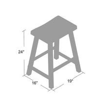 Load image into Gallery viewer, Creations II Sawhorse Bar &amp; Counter Stool (Set of 2) MRM1606
