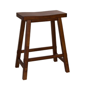 Creations II Sawhorse Bar & Counter Stool Set of 2 #841HW -2 Separate Boxes