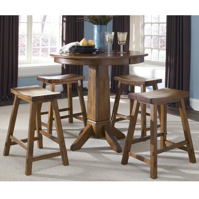 Creations II Sawhorse Bar & Counter Stool Set of 2 #841HW -2 Separate Boxes