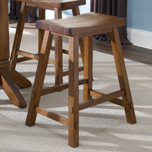 Load image into Gallery viewer, Creations II Sawhorse Bar &amp; Counter Stool Set of 2 #841HW -2 Separate Boxes
