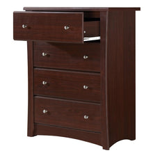 Load image into Gallery viewer, Crescent 4 Drawer Chest Dark Brown #2096HW
